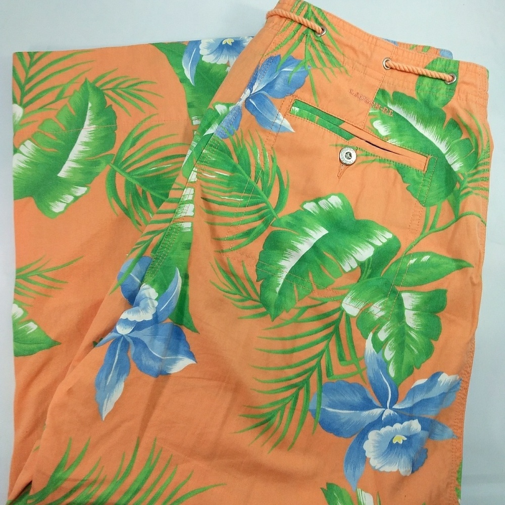 Ralph Lauren Womens Hawaiian Straight Leg Pants 6